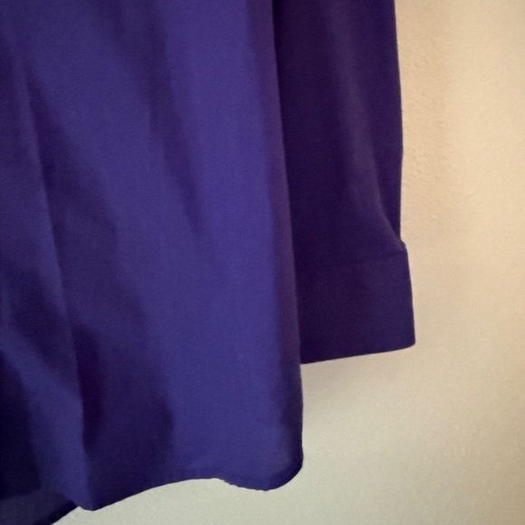 Get Lucky Blouse Size S Purple Red Hat Fashion Long Sleeve - Picture 4 of 11